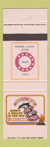 Matchbook Cover - Dupont Kinston Plant NC Safety