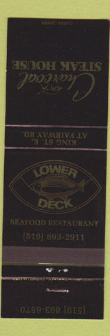 Matchbook Cover - Charcoal Steak House Canada