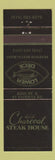 Matchbook Cover - Charcoal Steak House Canada