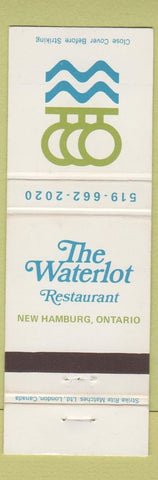 Matchbook Cover - Waterlot Restaurant New Hamburg ON
