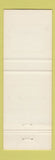 Matchbook Cover - The Eden Rock Motel Fredericton NB