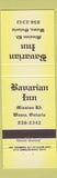Matchbook Cover - Bavarian Inn Wawa ON