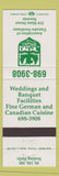 Matchbook Cover - Association of Danube Swabians Toronto ON German
