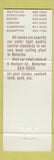 Matchbook Cover - Ali Baba Steak Waterloo Whitby London Brampton ON