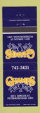 Matchbook Cover - Champs Restaurant Peterborough ON