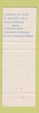 Matchbook Cover - Motel Des Nations Ville Brossard QC