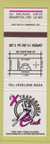 Matchbook Cover - Extravaganza Club Strip girlie Brampton ON