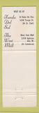 Matchbook Cover - The Mill Restaurant Don Mills ON