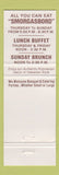Matchbook Cover - Ricksha Restaurant Tavern Stoney Creek ON