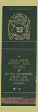 Matchbook Cover - Restaurant Romantico St Jean Montreal QC WEAR