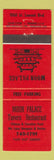Matchbook Cover - Moon Palace Tavern Restaurant Chinese QC