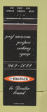 Matchbook Cover - The Broiler Spruce Grove AB