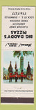 Matchbook Cover - Bib Daddy's Pizza Dunnville ON