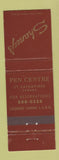 Matchbook Cover - Shaney's St Catharines ON WEAR