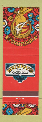 Matchbook Cover - Houlihan's Old Place girlie Brookfield WI