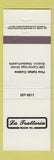 Matchbook Cover - LA Trattoria Boston MA Beacon Hill WEAR
