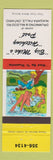 Matchbook Cover - Big Mike's Hitching Post Niagara Falls ON hillbilly