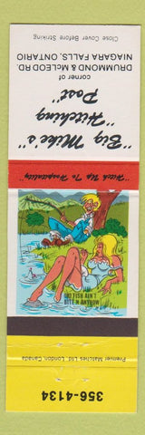 Matchbook Cover - Big Mike's Hitching Post Niagara Falls ON hillbilly
