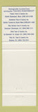 Matchbook Cover - Towna nd Country Inns Sandstone Seattle Tacoma WA