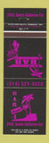 Matchbook Cover - Bar Sainte 4 QC