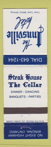 Matchbook Cover - Innsville Hotel Winona ON