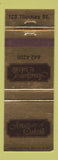 Matchbook Cover - Jonathans of Oakville ON