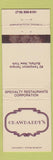 Matchbook Cover - Crawdaddy's Buffalo NY WEAR