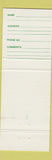 Matchbook Cover - Brandy's Dancing Calgary AB