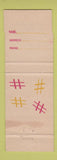 Matchbook Cover - Ye Olde Brunswick House Toronto ON