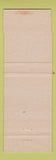 Matchbook Cover - High Life Restaurant Toronto ON