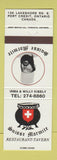 Matchbook Cover - Suisee Marmite Restaurant Port Credit ON WEAR