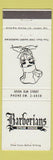 Matchbook Cover - Barberians Steak House
