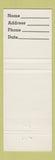 Matchbook Cover - Shaggy Horse Vancouver BC