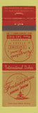 Matchbook Cover - Fontainebleau Restaurant Kingston ON