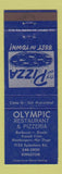 Matchbook Cover - Olympic Pizza Kingston ON