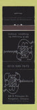 Matchbook Cover - Chez Piggy Restaurant Kingston ON