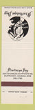 Matchbook Cover - Martinique Bay Dunwoody GA