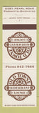 Matchbook Cover - Old Towne Restaurant Parma Heights OH