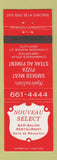 Matchbook Cover - Nouveau Select Bar Salon Restaurant QC