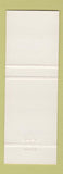 Matchbook Cover - Nouveau Select Bar Salon Restaurant QC