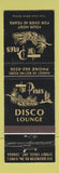 Matchbook Cover - Pines Disco Lounge Stoney Creek ON
