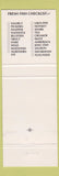 Matchbook Cover - The Fish House