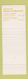 Matchbook Cover - Marquis de Montcalm Monte Ste Anne QC