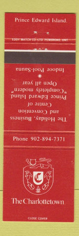 Matchbook Cover - The Charlottetown PEI PE