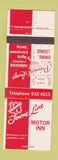 Matchbook Cover - Towne Line Motor Inn Cornwall ON