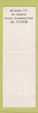 Matchbook Cover - Motel ST Hyacinthe QC