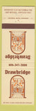 Matchbook Cover - Drawbridge Fort Mitchell KY
