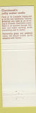 Matchbook Cover - Drawbridge Fort Mitchell KY