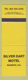 Matchbook Cover - Silver Dart Motel Baddeck NS