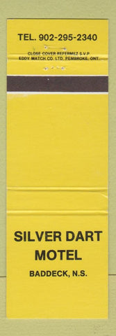 Matchbook Cover - Silver Dart Motel Baddeck NS